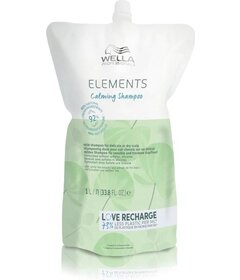 Wella Professionals Elements Calming upokojujúci šampón na suchú pokožku hlavy 1000ml, náplň