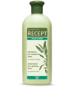 Subrina RECEPT Clean&Fresh šampón na vlasy 400ml