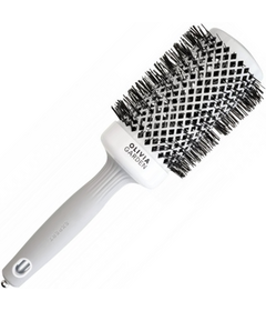 Olivia Garden BlowOut Shine White & Grey kefa na vlasy 55mm