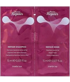 Inebrya Shecare Repair šampón 15ml + maska 15ml