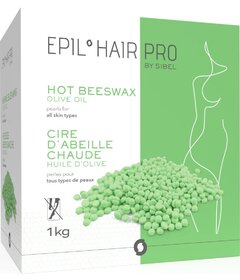 Sibel Hot Beeswax Olive Oil depilačný vosk 1000g, na všetky typy pokožky