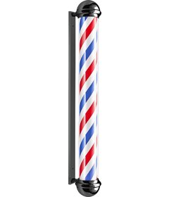Barburys Barber Pole pútač 156cm, čierny