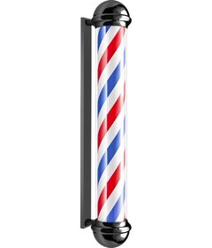 Barburys Barber Pole pútač 126cm, čierny