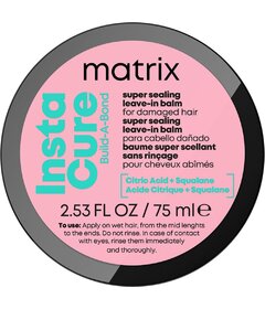 Matrix Instacure Build-A-Bond bezoplachový krém na poškodené vlasy 75ml