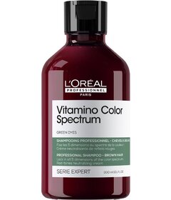 L'Oréal Professionnel Vitamino Color Spectrum zelený šampón na neutralizáciu červených tónov 300ml