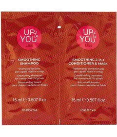 Inebrya Up To You Liss šampón 15ml + 2v1 kondicionér a maska 15ml