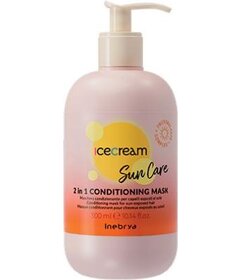 Inebrya Ice Cream Sun Care 2v1 kondicionér a maska na ochranu vlasov pred slnkom 300ml