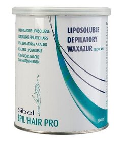 Sibel WAX'AZUR depilačný vosk 800ml, ukľudňujúci efekt