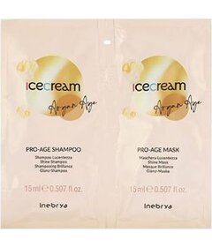 Inebrya Ice Cream Argan Age Pro-Age šampón 15ml + maska 15ml