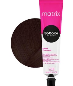Matrix SoColor permanentná farba na vlasy 4MA 90ml