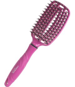 Sibel Vented Brush kefa na fúkanie vlasov, ružová