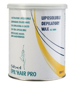 Sibel LIPOSOLUBLE depilačný vosk 800ml, na všetky typy pokožky