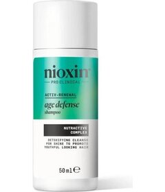 Nioxin Age Defense detoxikačný čistiaci šampón na suché a starnúce vlasy 50ml