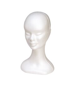 Polystyrénová hlava LADY