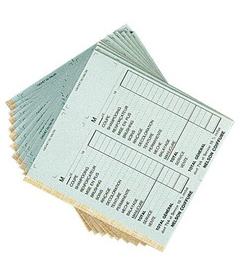 10ks zákaznícke karty, nečíslované