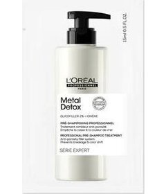 L'Oréal Professionnel Metal Detox pred-šampónová starostlivosť na farbené a poškodené vlasy 15ml