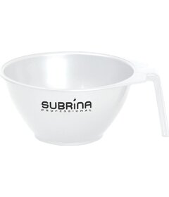 Subrina Professional miska na miešanie farby na vlasy 200ml, biela