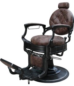 Sibel MALONE barber kreslo tmavohnedé