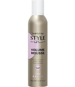 Inebrya Style-In Volume Mousse objemové penové tužidlo na vlasy 400ml
