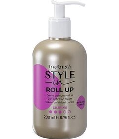 Inebrya Style-In Roll Up stylingový krém na kučeravé vlasy 200ml