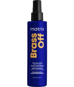 Matrix Brass Off modrý sprej na neutralizáciu oranžových tónov 200ml