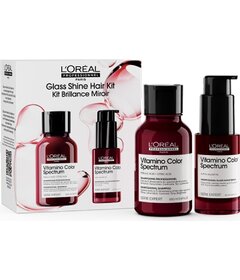 L'Oréal Professionnel Vitamino Color Spectrum Glass Shine Hair Kit šampón 100ml + sérum 30ml