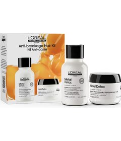 L'Oréal Professionnel Metal Detox Anti-Breakage Hair Kit šampón 100ml + maska 75ml