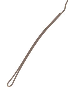 Sibel STRAIGHT 24ks sponky do vlasov 70mm, hnedé