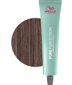 Wella Professionals Pure Perfection Warm permanentná farba na vlasy bez amoniaku 4/7 60ml