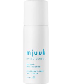 Mjuuk Naked Sense Refresh Dry Shampoo osviežujúci suchý šampón na vlasy bez parfumácie 50ml