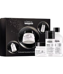 L'Oréal Professionnel Metal Detox Trio darčeková sada na farbené a poškodené vlasy