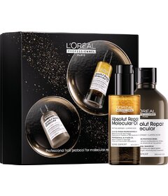 L'Oréal Professionnel Absolut Repair Molecular Duo darčeková sada na poškodené vlasy