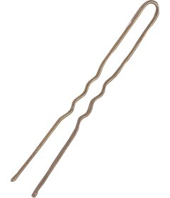 500g vlnkové vlásenky 70mm, hnedé