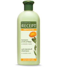 Subrina RECEPT Sensitive Action šampón na vlasy 400ml