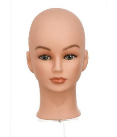 Cvičná hlava LUXE, bez vlasov