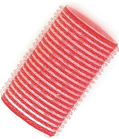 12ks suchozipsové natáčky 36mm, červené