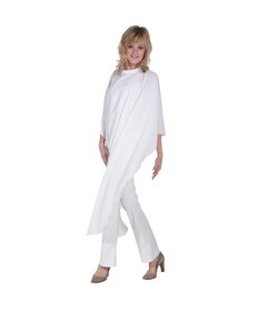 Sibel FLEXI 2 pláštenka na suchý zips, biela