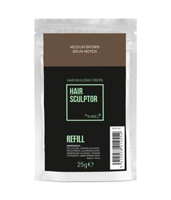 Sibel HAIR SCULPTOR 25g, stredne hnedý refill
