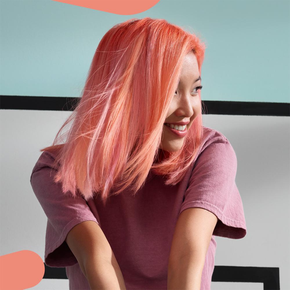 farebný sprej na vlasy