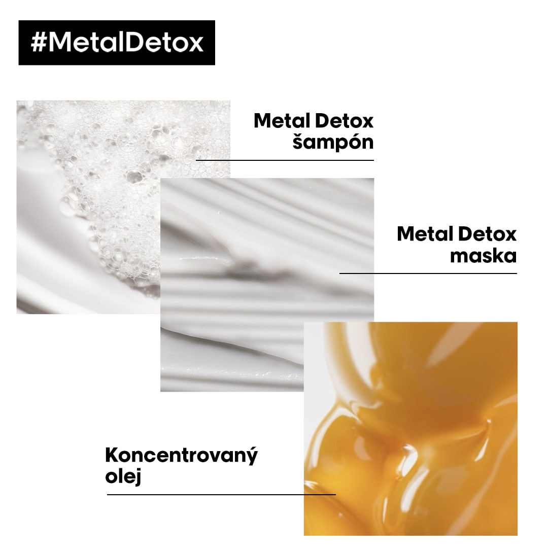 Metal Detox hĺbkové čistenie vlasov