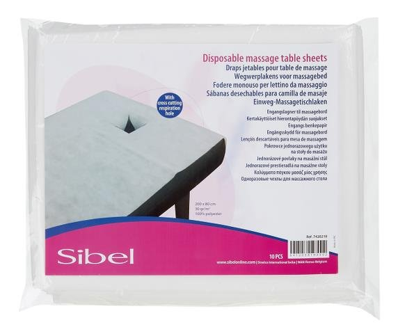 Sibel 10ks jednorazové plachty na masážny stôl