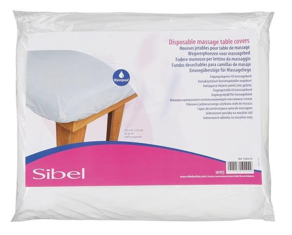Sibel 10ks jednorazové návliečky na masážny stôl