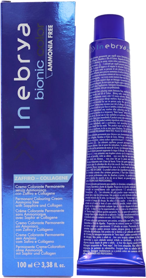 Inebrya Bionic Color permanentná farba na vlasy 4/7 100ml