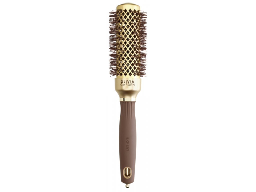 Kefa Olivia Garden Expert BlowOut Shine Gold kefa na vlasy 35 mm