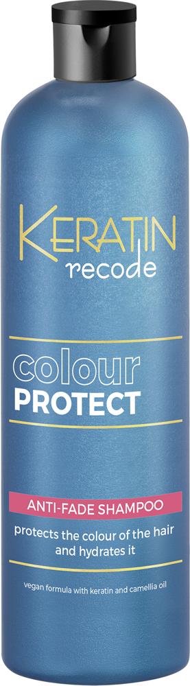 Keratin Recode Colour Protect šampón na farbené vlasy 400ml