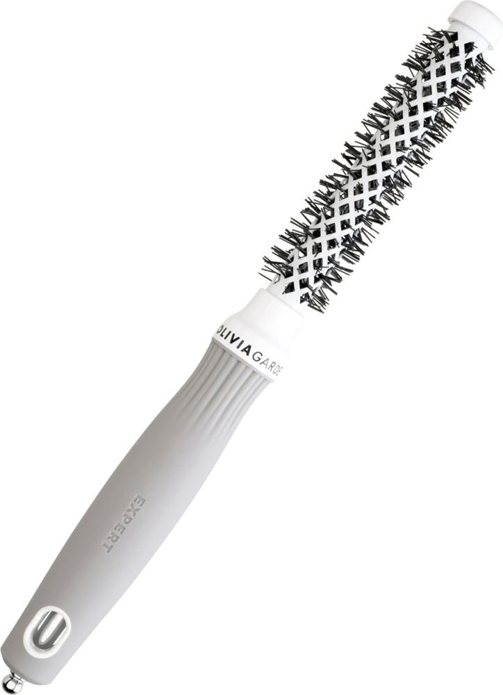 Olivia Garden BlowOut Shine White & Grey kefa na vlasy 15mm