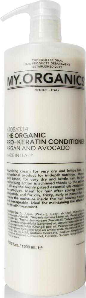My.Organics The Organic Pro-Keratin kondicionér na suché vlasy 1000ml
