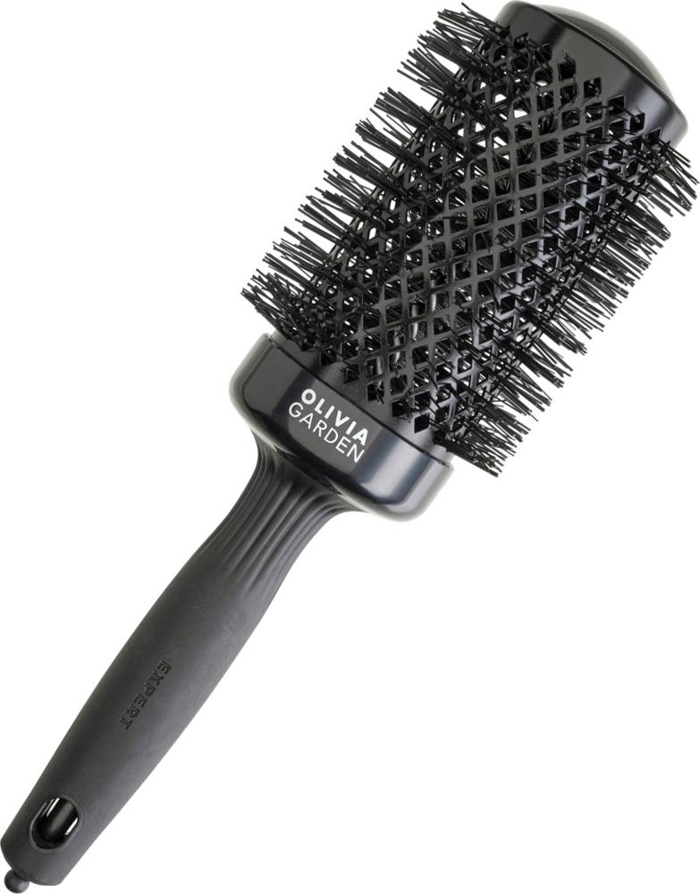 Olivia Garden BlowOut Shine Black kefa na vlasy 55mm