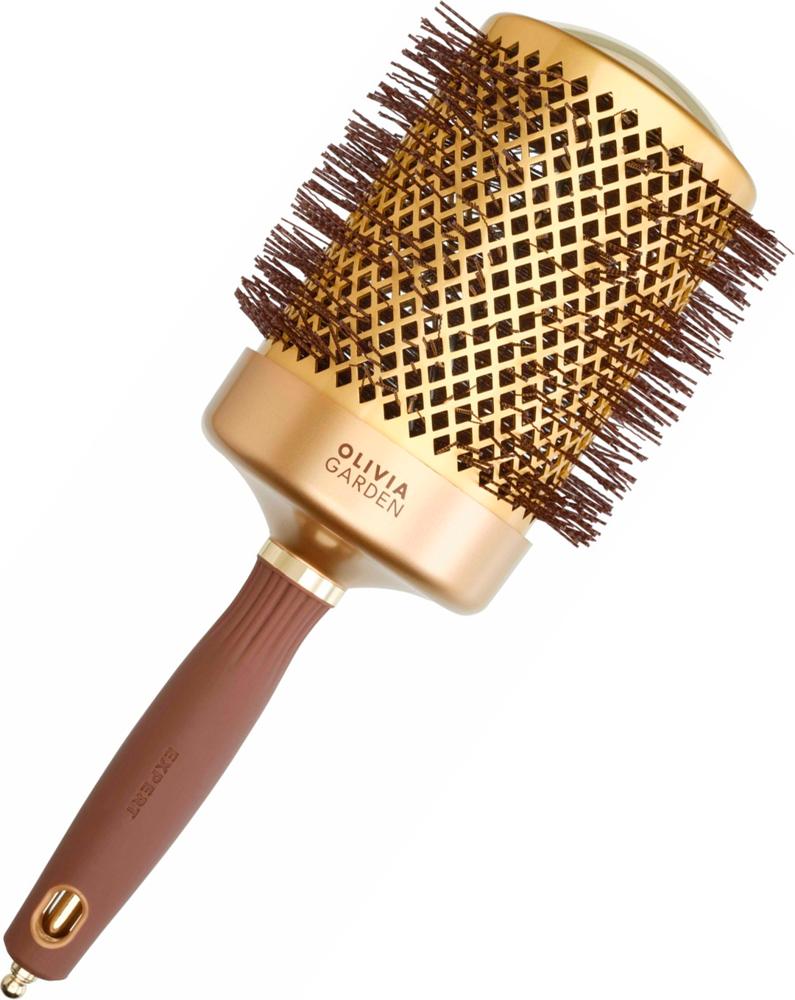 Olivia Garden BlowOut Shine Gold kefa na vlasy 80mm