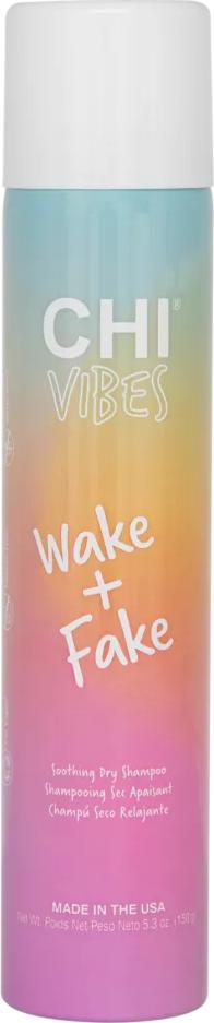 CHI Vibes Wake + Fake upokojujúci suchý šampón na vlasy 150g